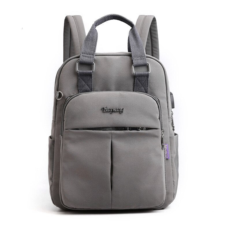 Unisex waterafstotende anti-diefstal rugzak met usb-oplaadpoort