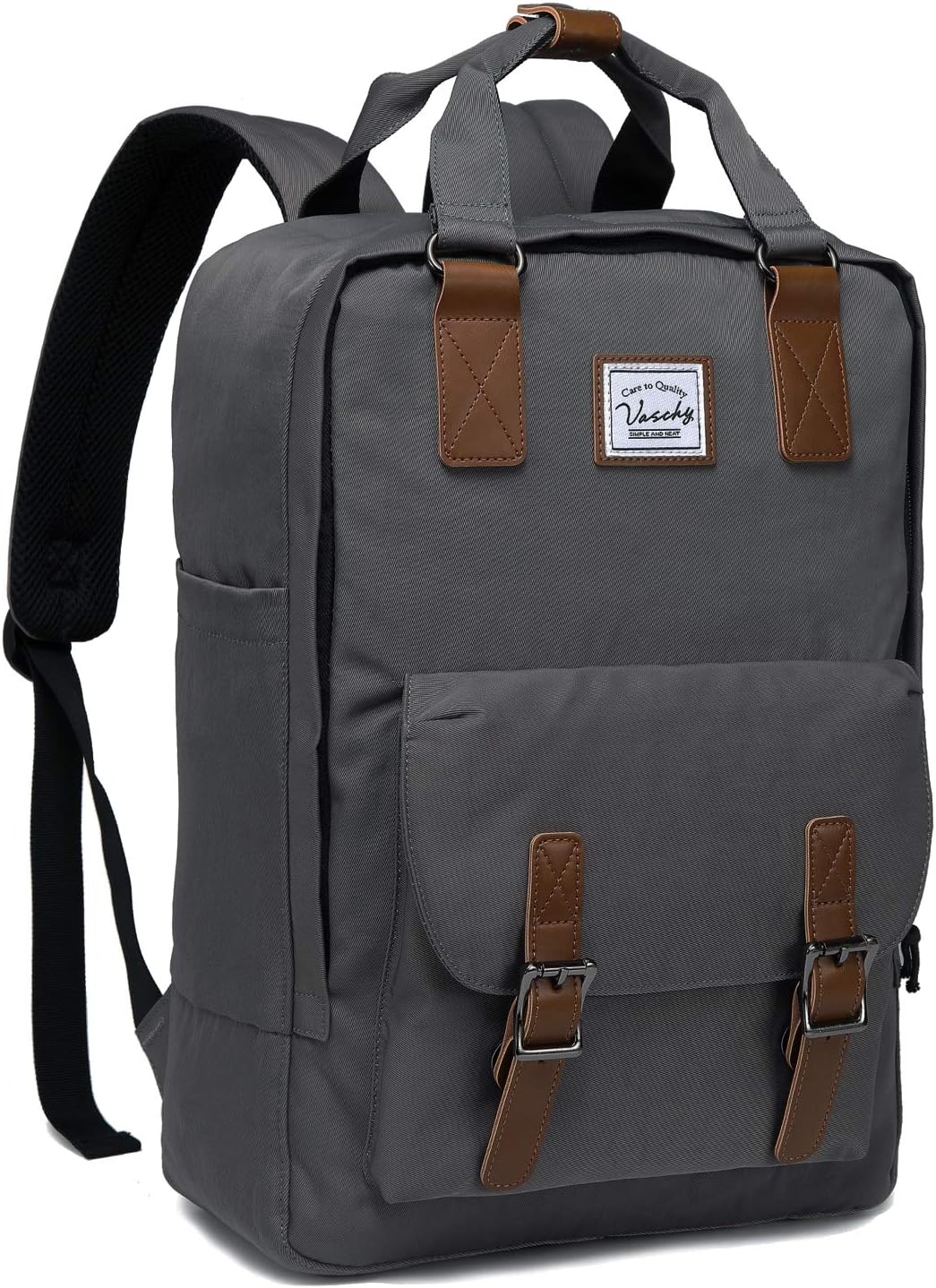 Unisex waterdichte rugzak voor 15,6 inch laptop met opbergvakken