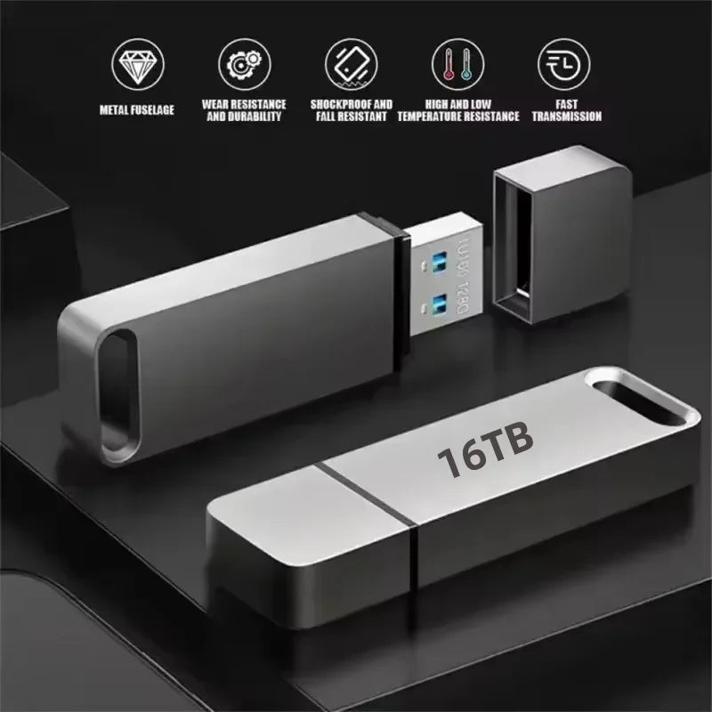 USB 3.2-USB-stick | Snelle gegevensoverdracht, waterdicht & schokbestendig voor Windows en Mac OS