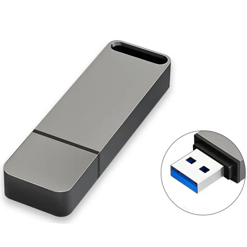 Verbeterde metalen usb-stick met hoge capaciteit - 4TB