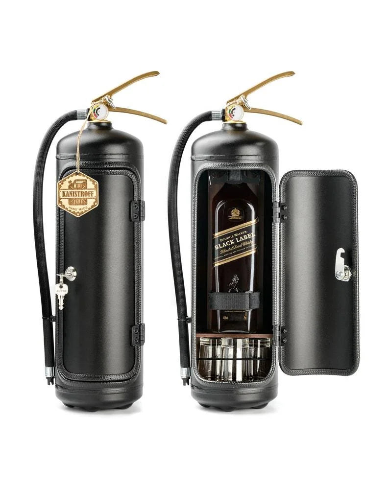 Verborgen minibar in brandblusser – Elegant, discreet en uniek