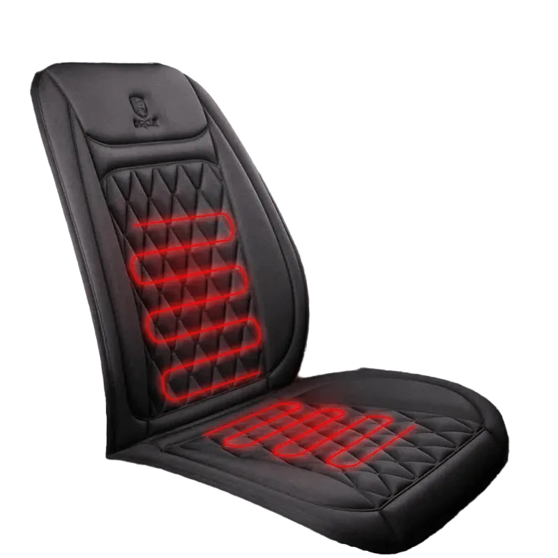 Verwarmbare autostoelbekleding met temperatuurregeling