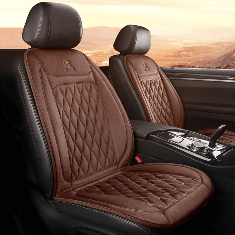 Verwarmbare autostoelbekleding met temperatuurregeling