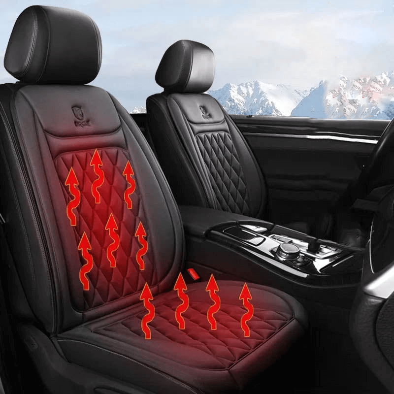 Verwarmbare autostoelbekleding met temperatuurregeling
