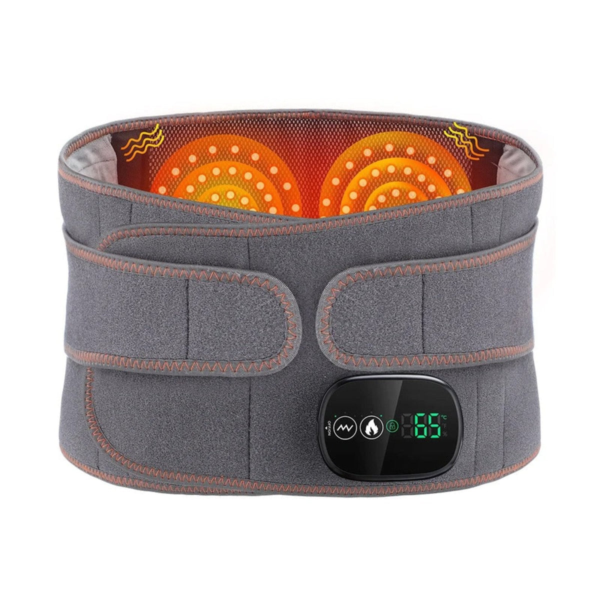 Verwarmbare Lendensteun | Instelbare Warmtetherapie