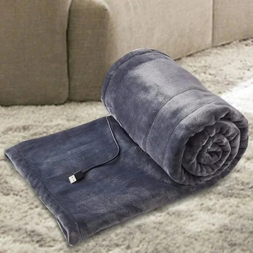 Verwarmbare USB-warmtedeken: 3 instelbare warmtestanden