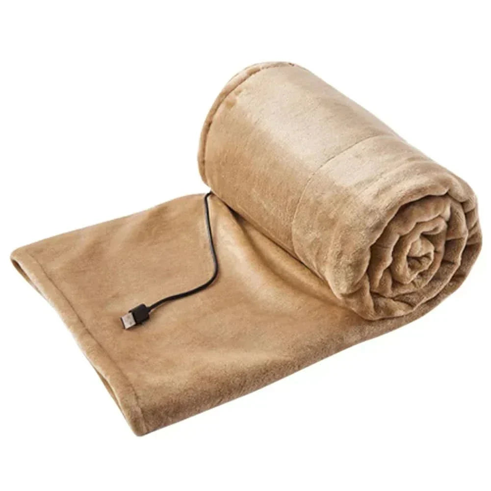 Verwarmbare USB-warmtedeken: 3 instelbare warmtestanden
