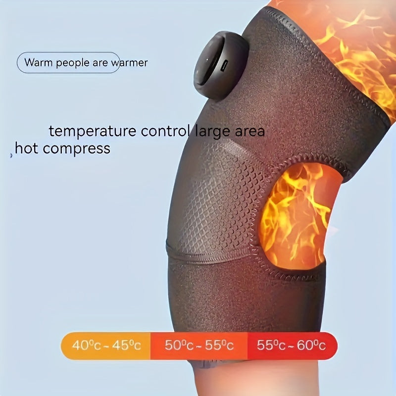 Verwarmde Brace - 3-in-1 Warmte & Vibratie voor Knie, Schouder en Elleboog