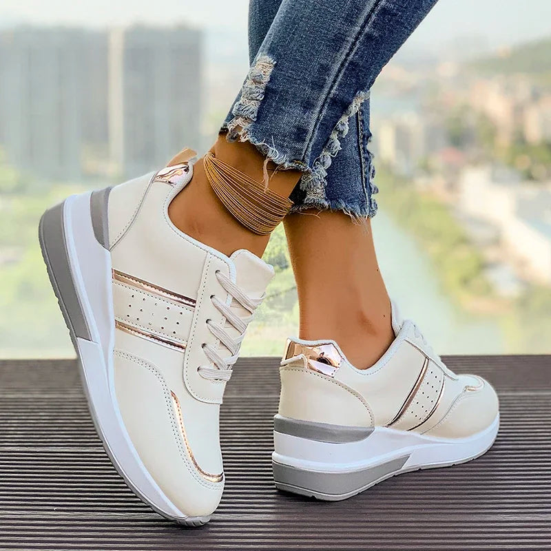 Vetersneakers voor dames – Colorblock