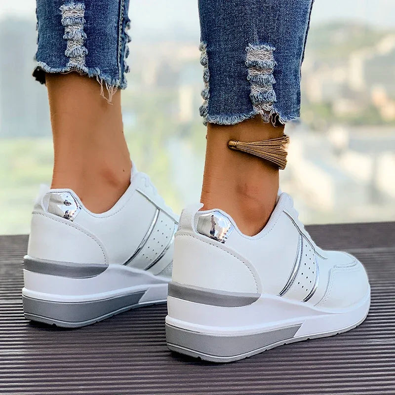 Vetersneakers voor dames – Colorblock