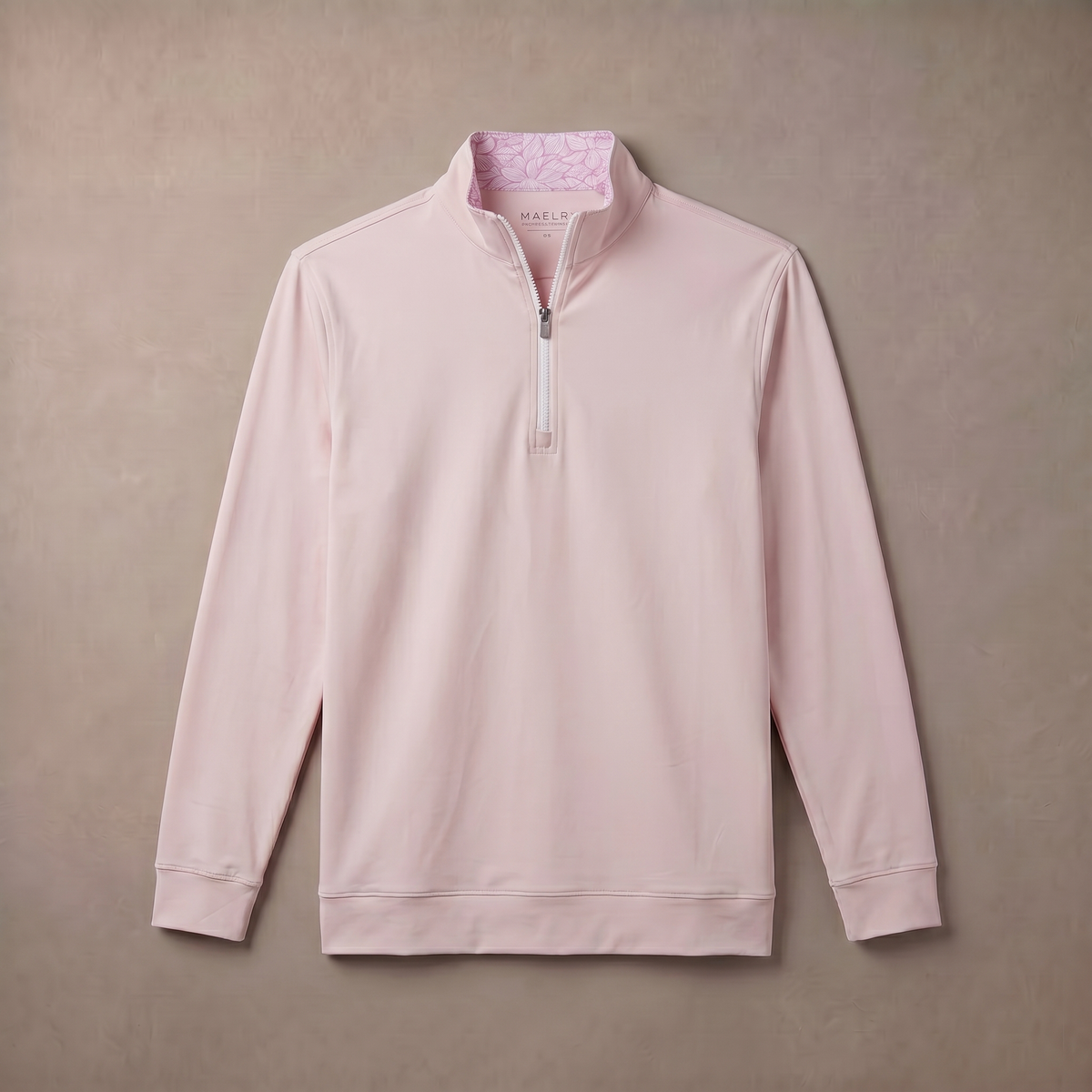 Vochtafvoerende golfpullover met 1/4-rits voor heren | 4-way stretch