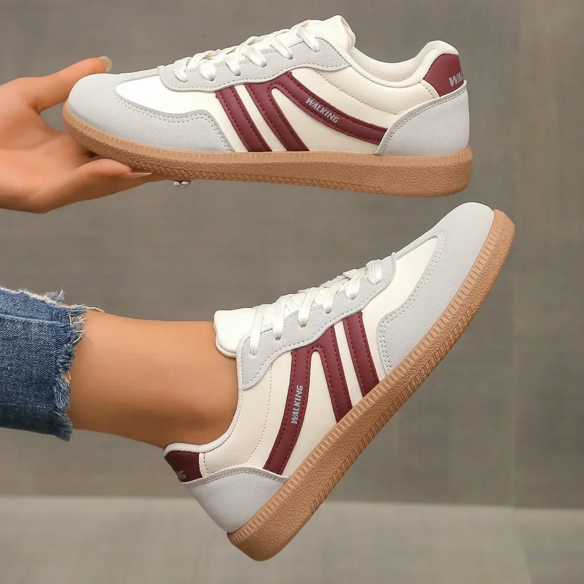 Wandelsneakers voor dames met voetboogondersteuning