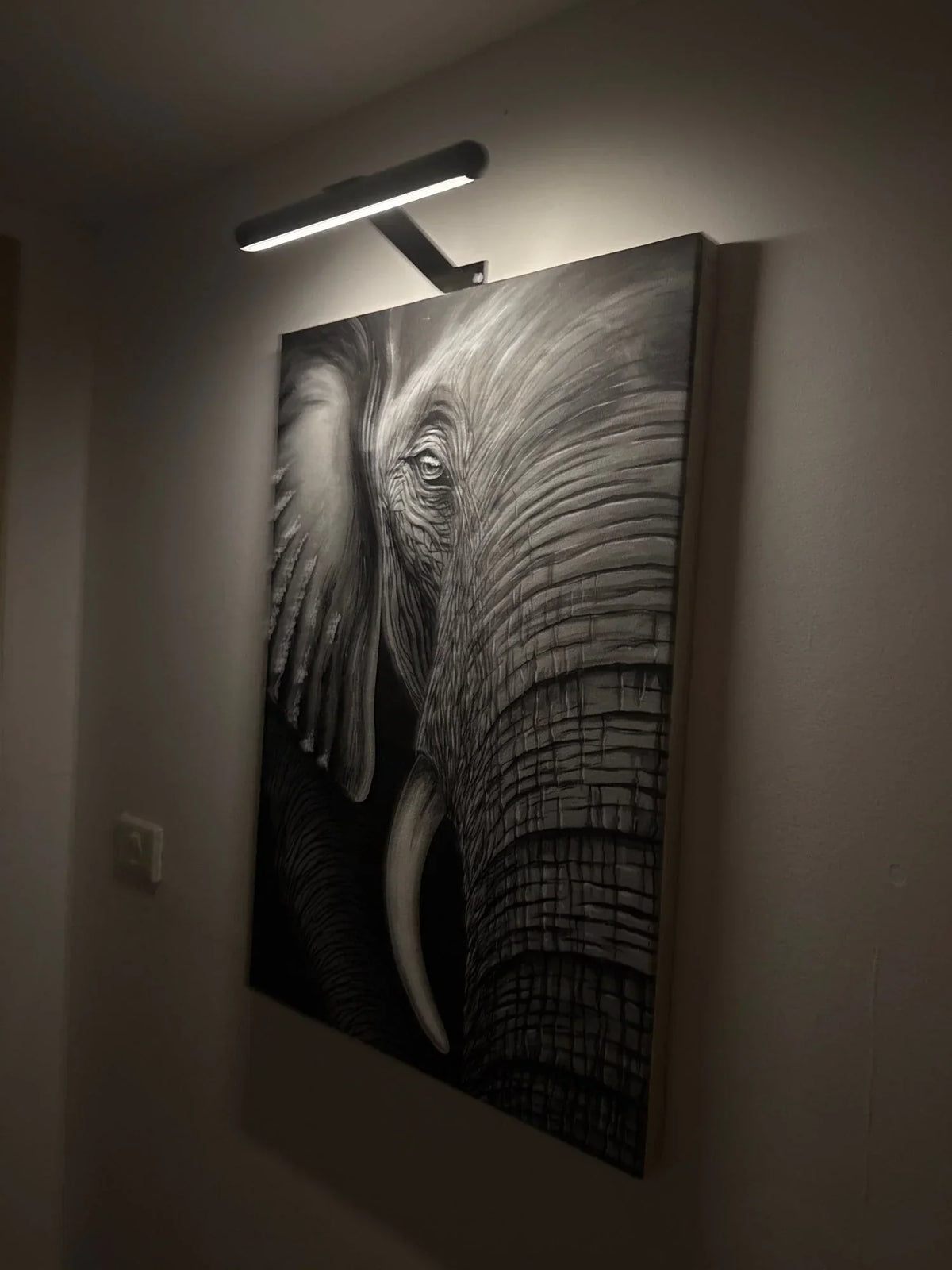 Wandlamp – draadloze led-schilderijverlichting met dimfunctie