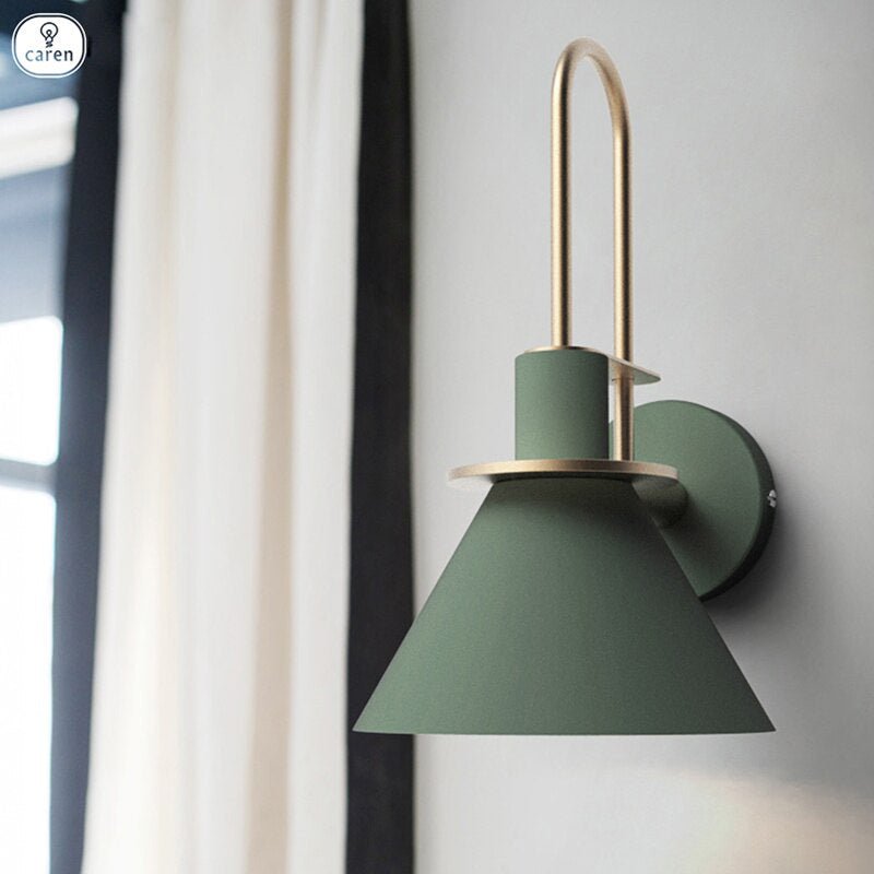 Wandlamp Mono | Postmoderne metalen wandlamp van Marco Bellini