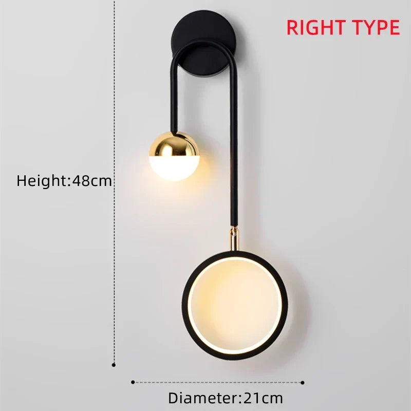 Wandlamp Orbis | Modern Scandinavisch design met led