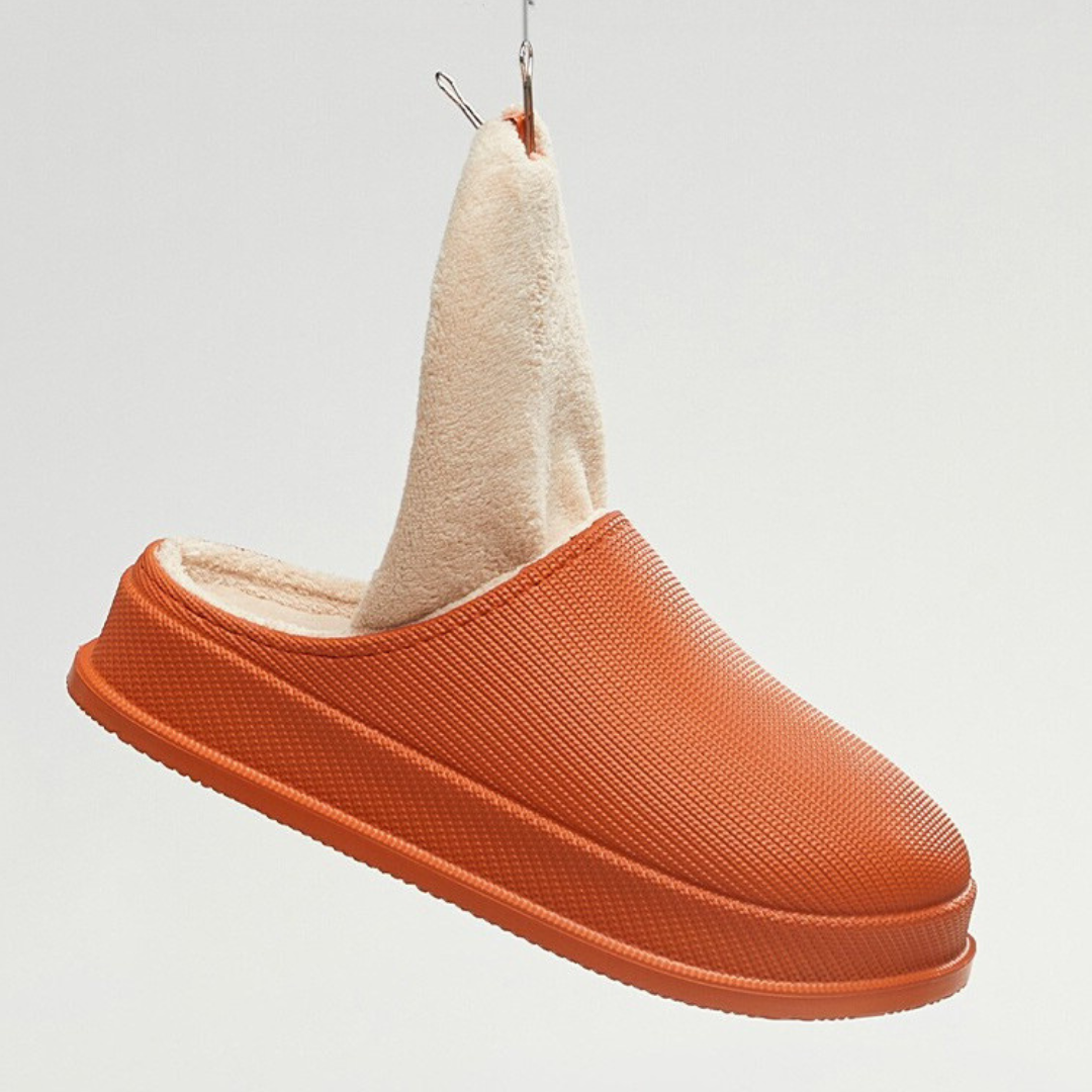 Warme slip-on sloffen