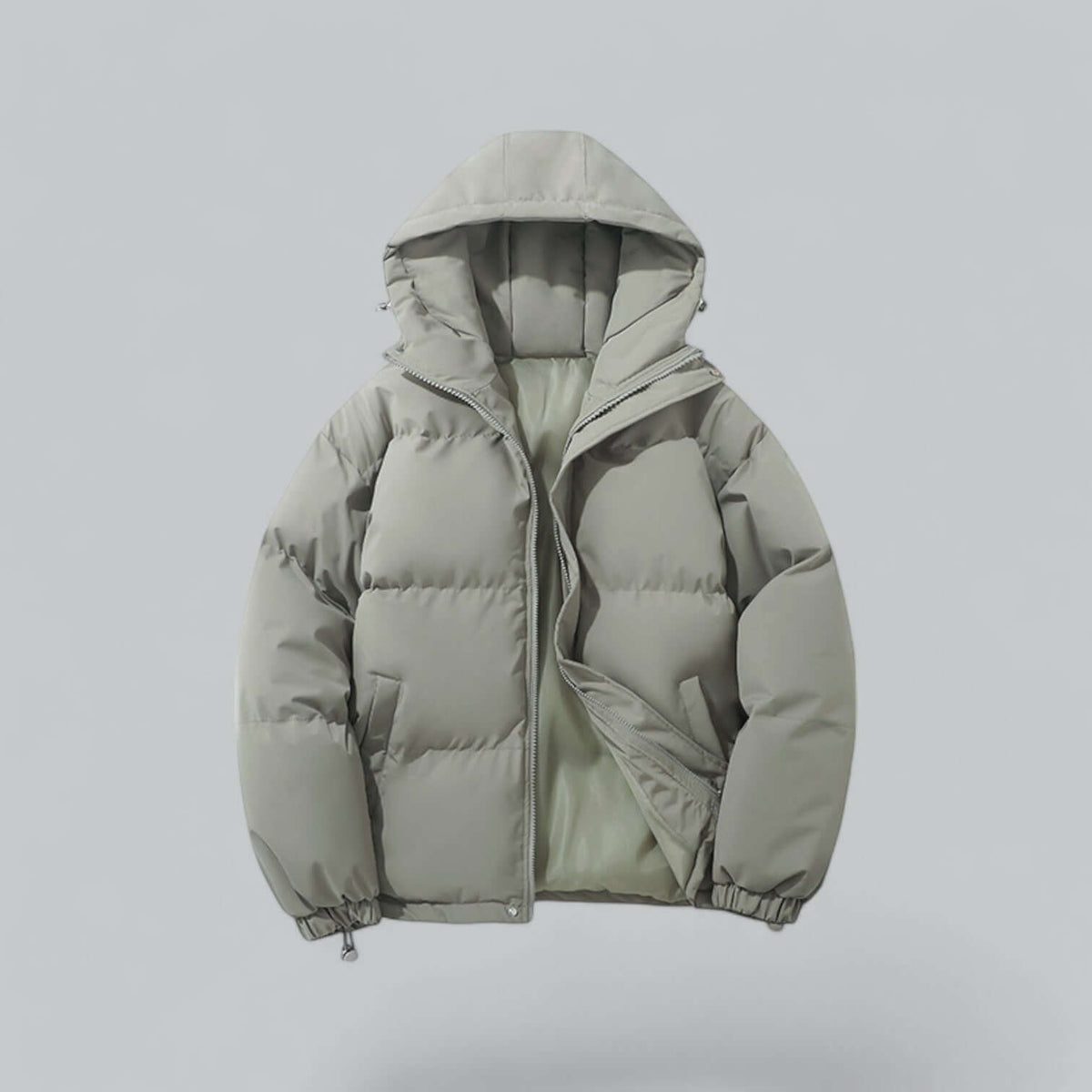 Warme Winter Parka Jas met Verstelbare Capuchon