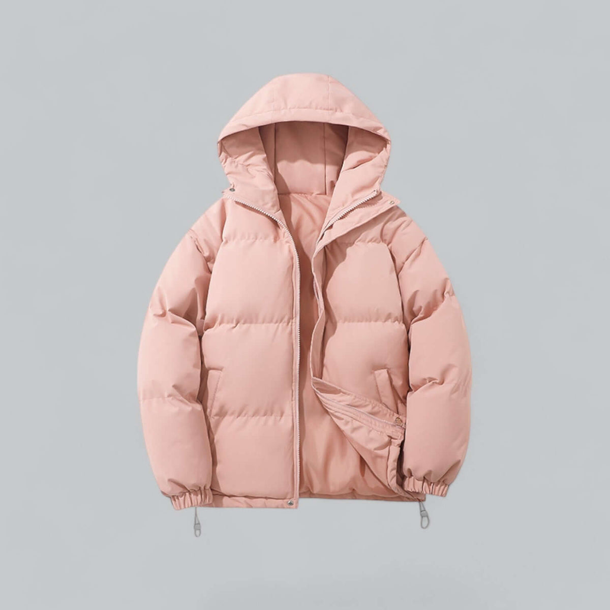 Warme Winter Parka Jas met Verstelbare Capuchon