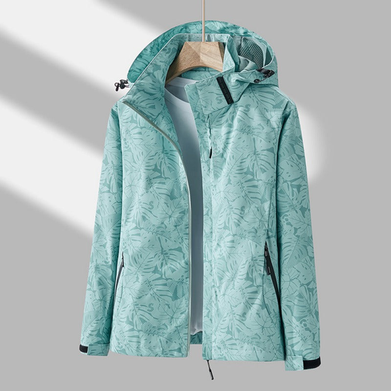 Water- en winddicht jack met capuchon voor dames - Stijlvol & lichtgewicht