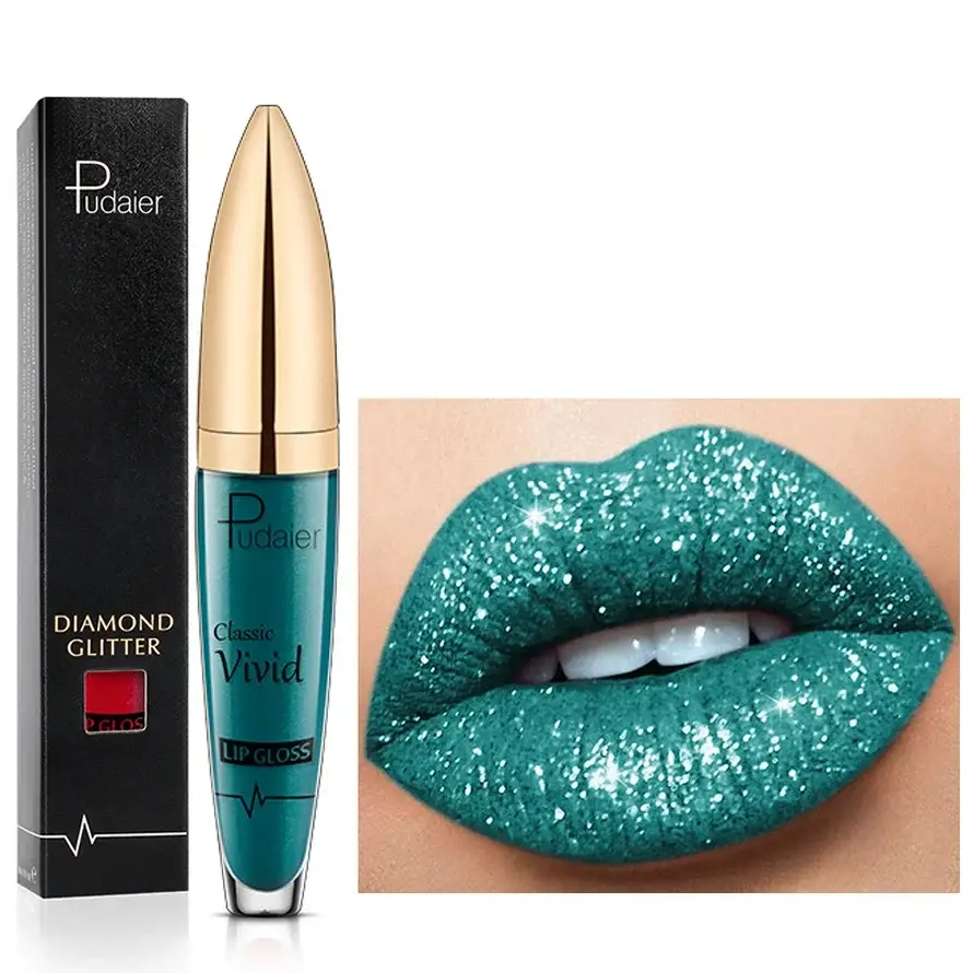 Waterbestendige Lipgloss met Strass – Langdurige Glans in Diverse Kleuren voor Elke Gelegenheid