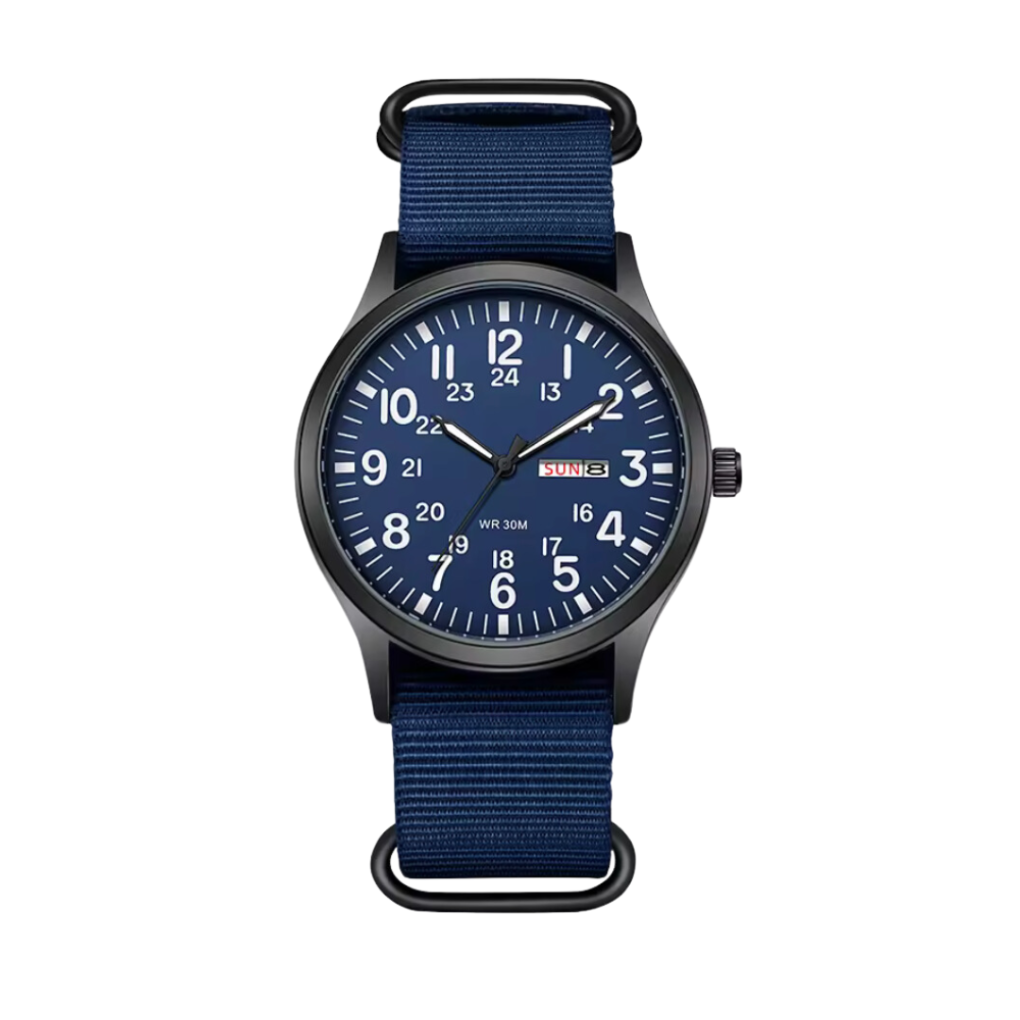 Waterdicht militair horloge - Tactische stijl met lichtgevende wijzerplaat