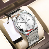 Waterdicht roestvrijstalen herenhorloge