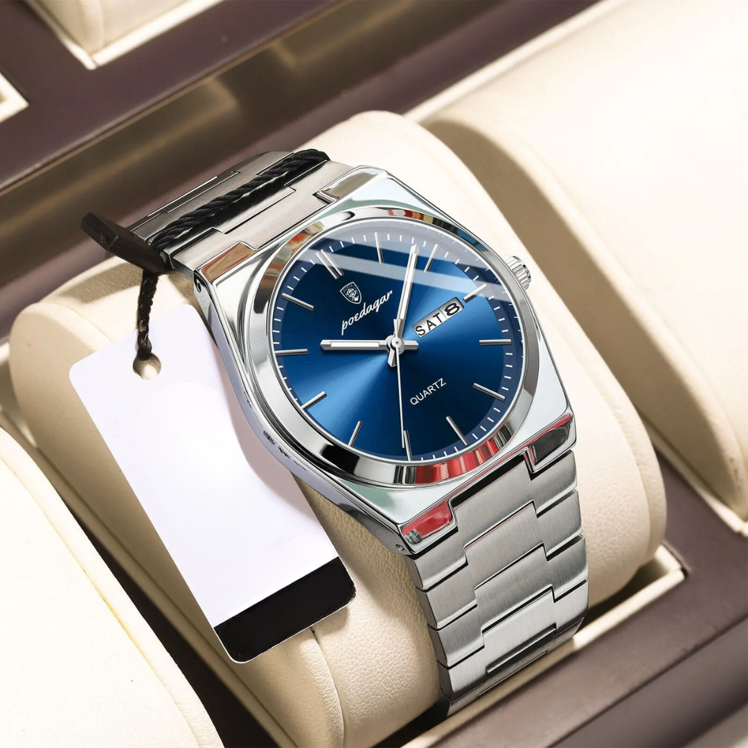 Waterdicht roestvrijstalen herenhorloge