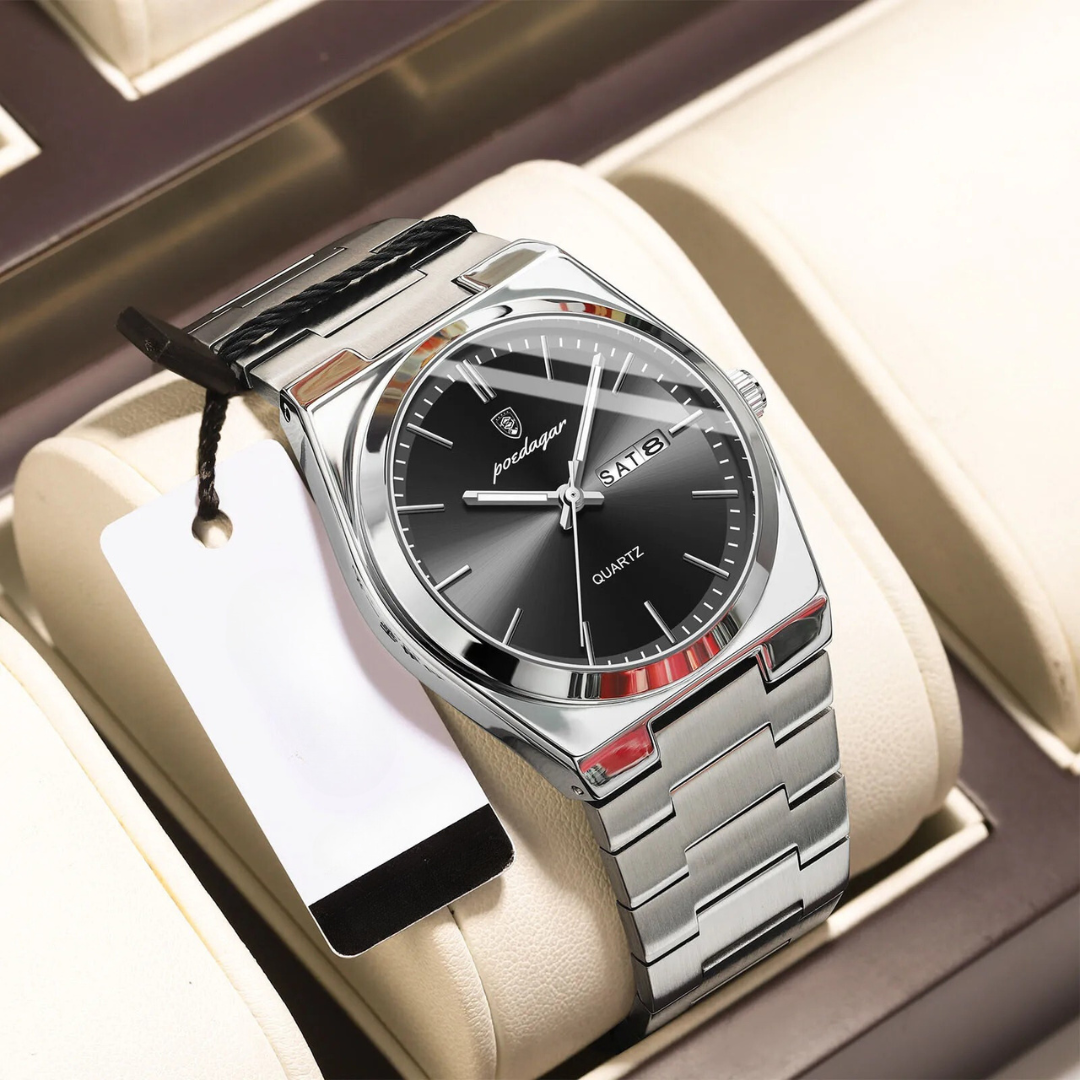 Waterdicht roestvrijstalen herenhorloge