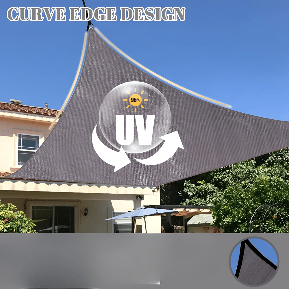 Waterdicht schaduwdoek met uv-bescherming voor terras en balkon