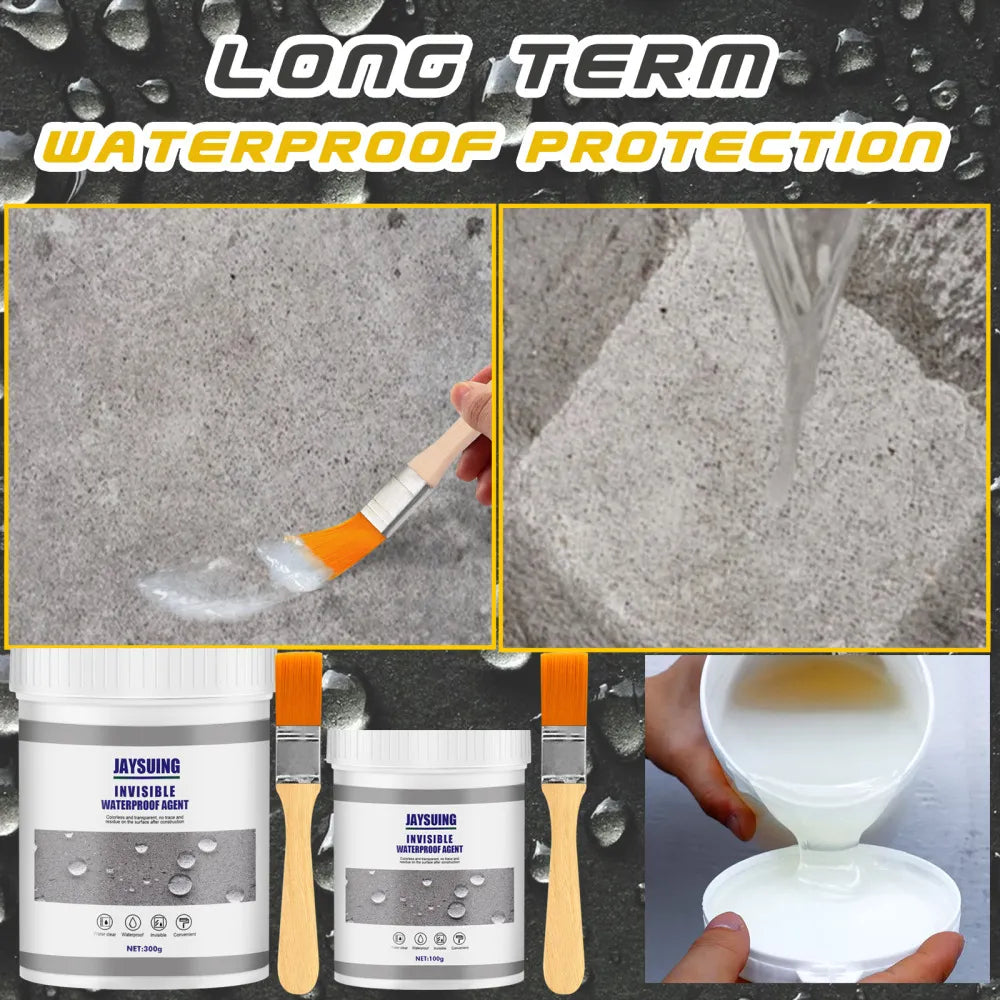 Waterdichte anti-lek transparante coating