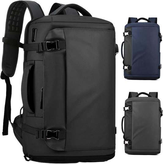Waterdichte rugzak voor 15” laptop (38,1 cm) met zijopening & USB-C-poort