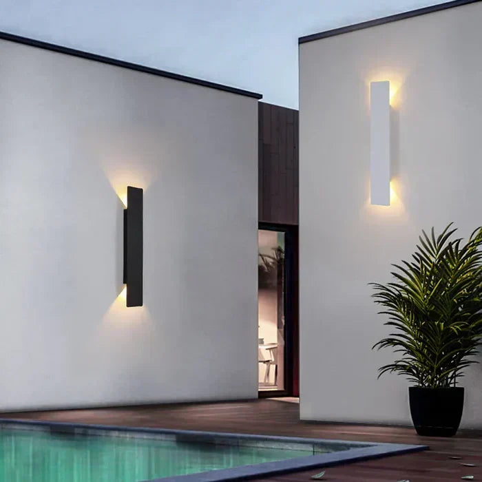 Weerbestendige buitenwandlamp