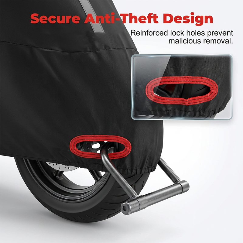Weerbestendige Motorhoes | Oxford Stof | Reflecterende Strips & Versterkte Slotopeningen