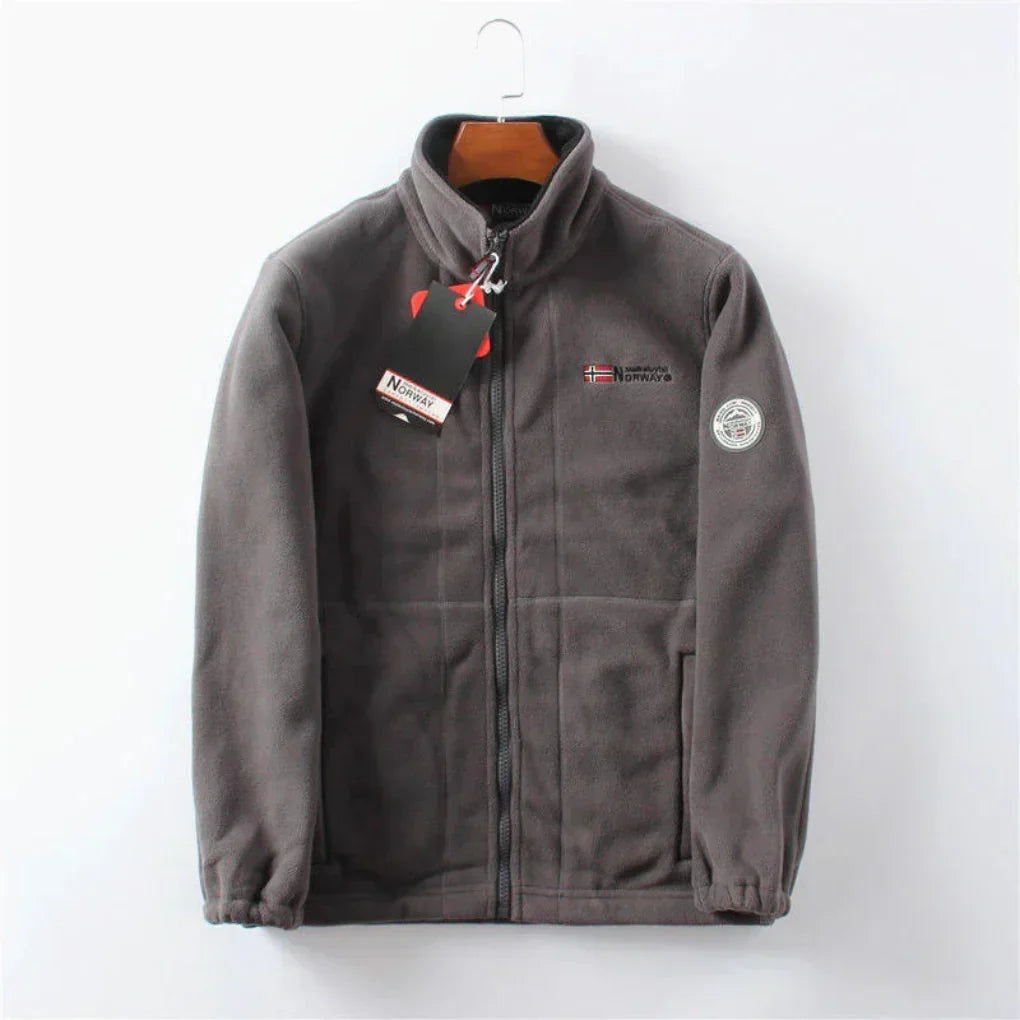 Winddicht fleece vest voor heren, praktisch en stijlvol