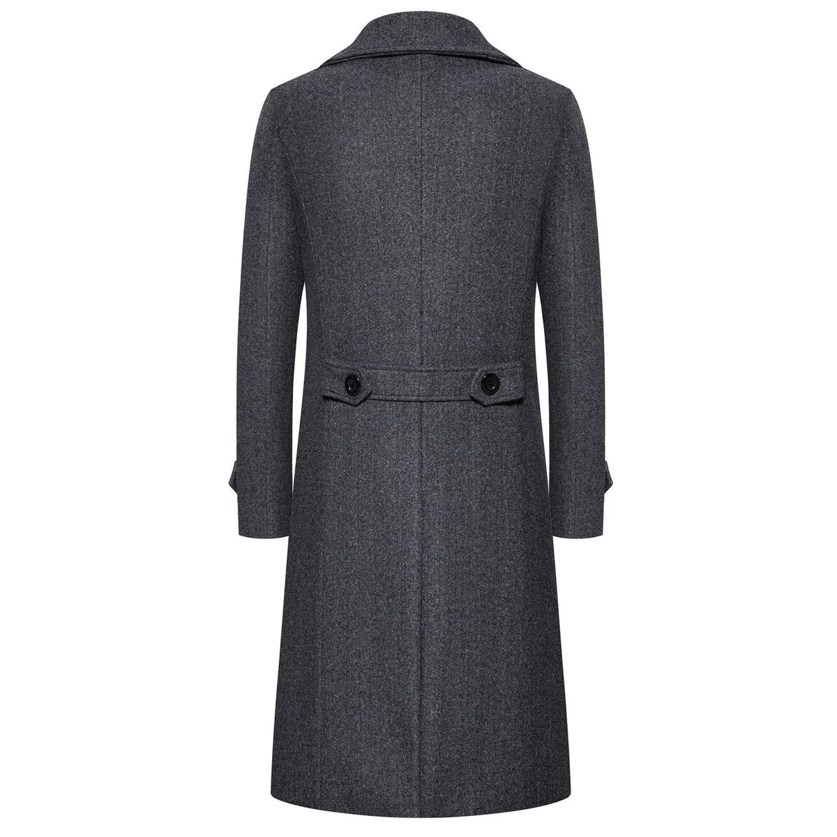 Winddichte slim fit trenchcoat voor heren