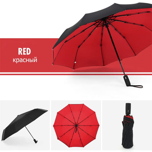 Winddichte Stormparaplu – Duurzaam, Compact & Lichtgewicht