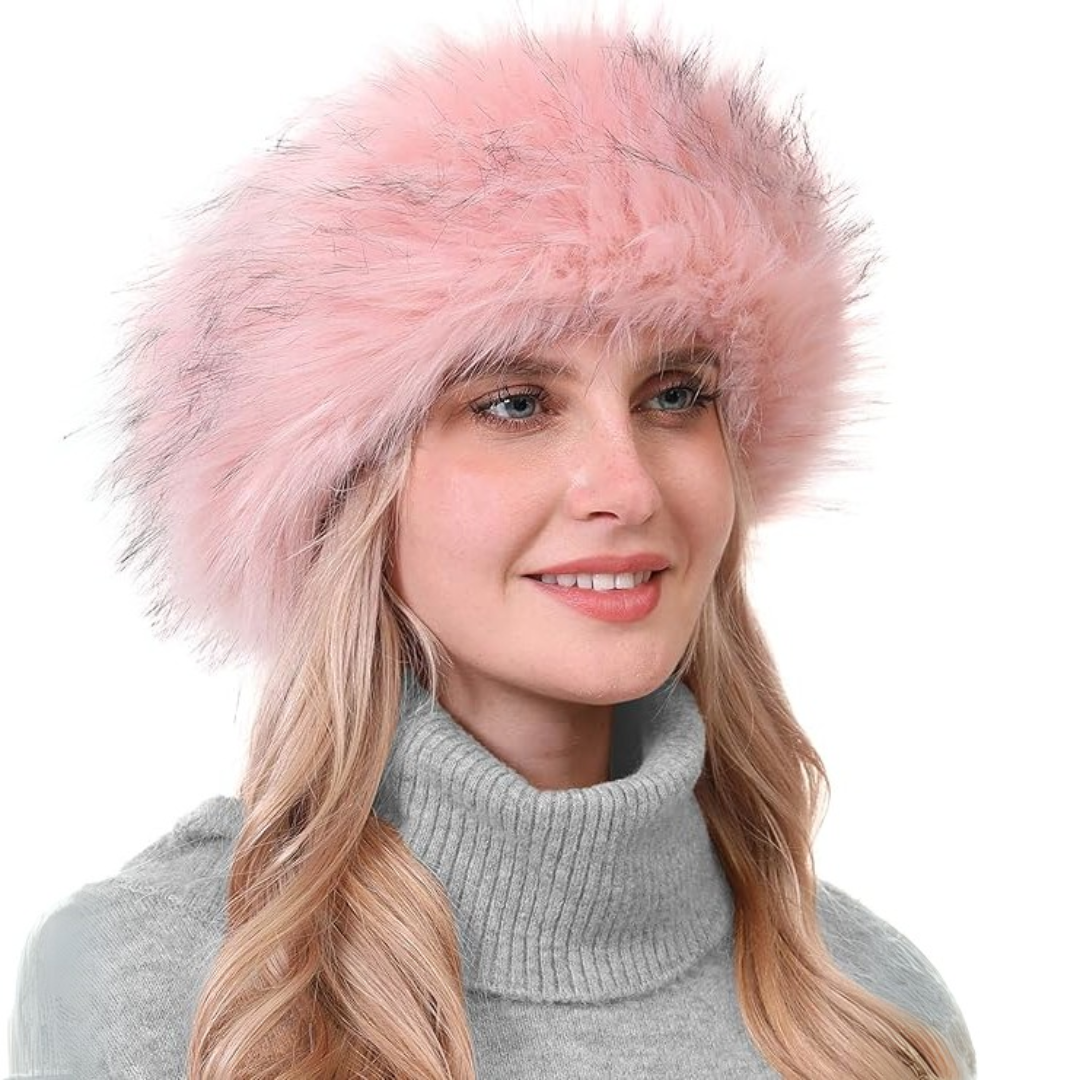 Winterhoofdband van imitatiebont