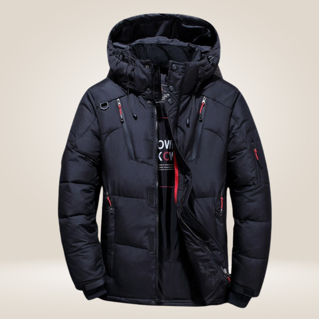 Winterparka voor heren – Waterdichte en winddichte jas met dikke fleecevoering