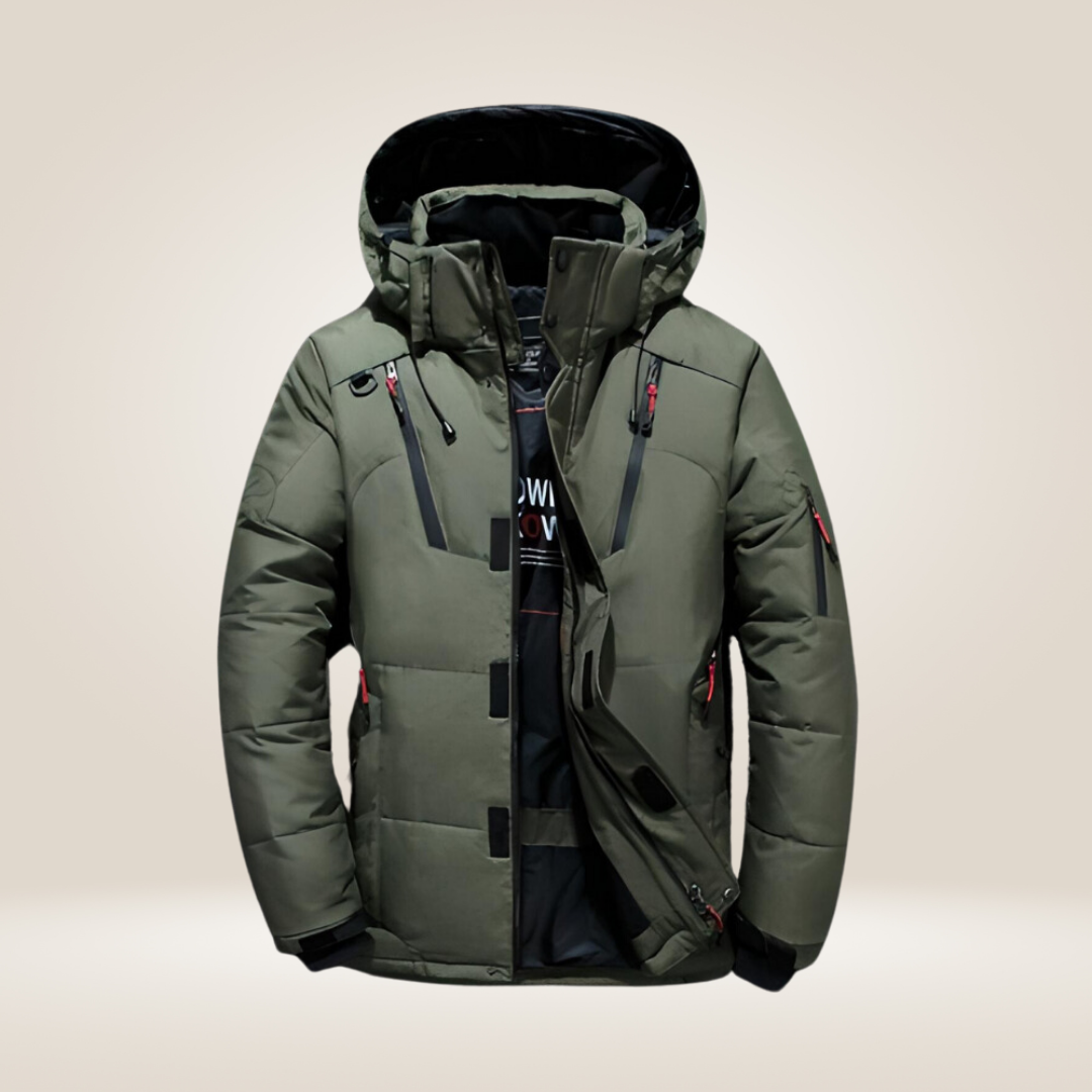 Winterparka voor heren – Waterdichte en winddichte jas met dikke fleecevoering
