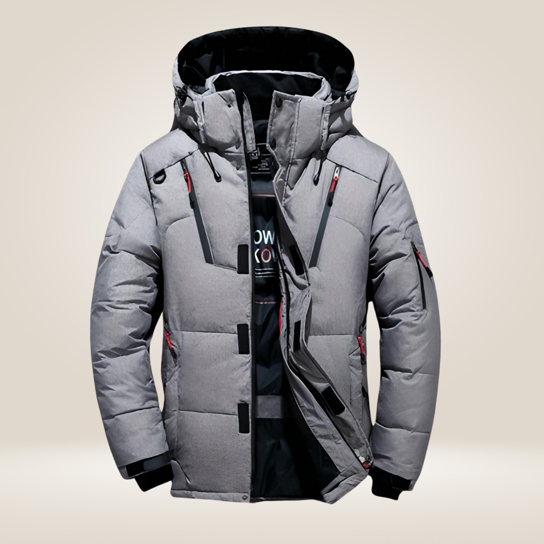 Winterparka voor heren – Waterdichte en winddichte jas met dikke fleecevoering