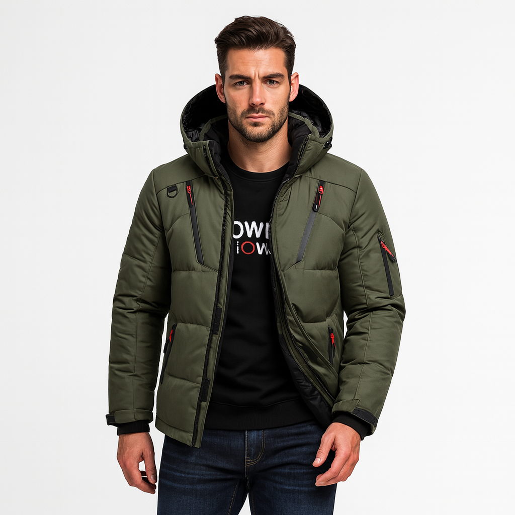 Winterparka voor heren – Waterdichte en winddichte jas met dikke fleecevoering