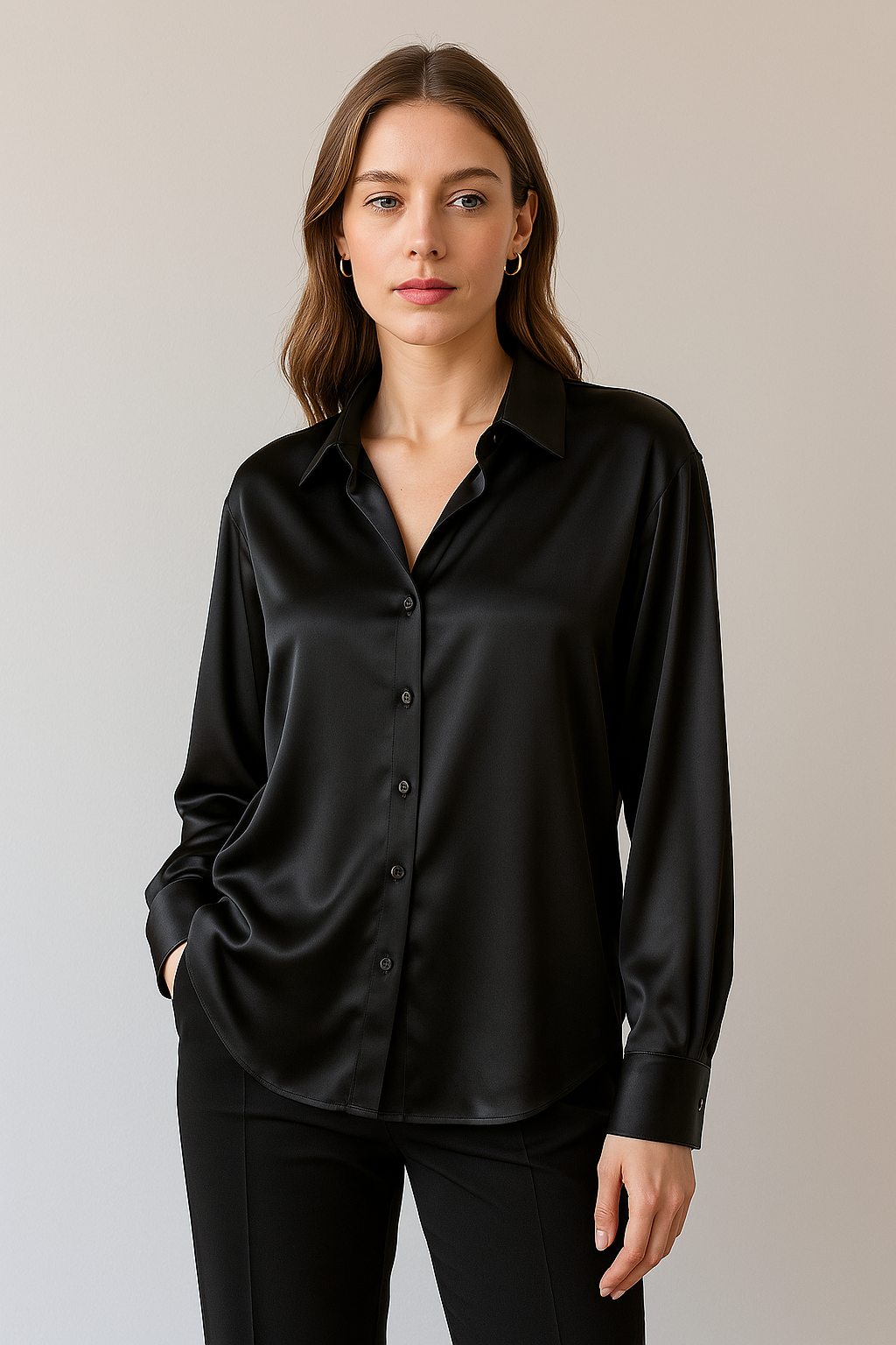 Zijden Blouse voor Dames | Elegant, Luxueus & Veelzijdig | Ideaal voor de Herfst