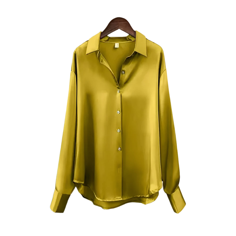 Zijden damesblouse