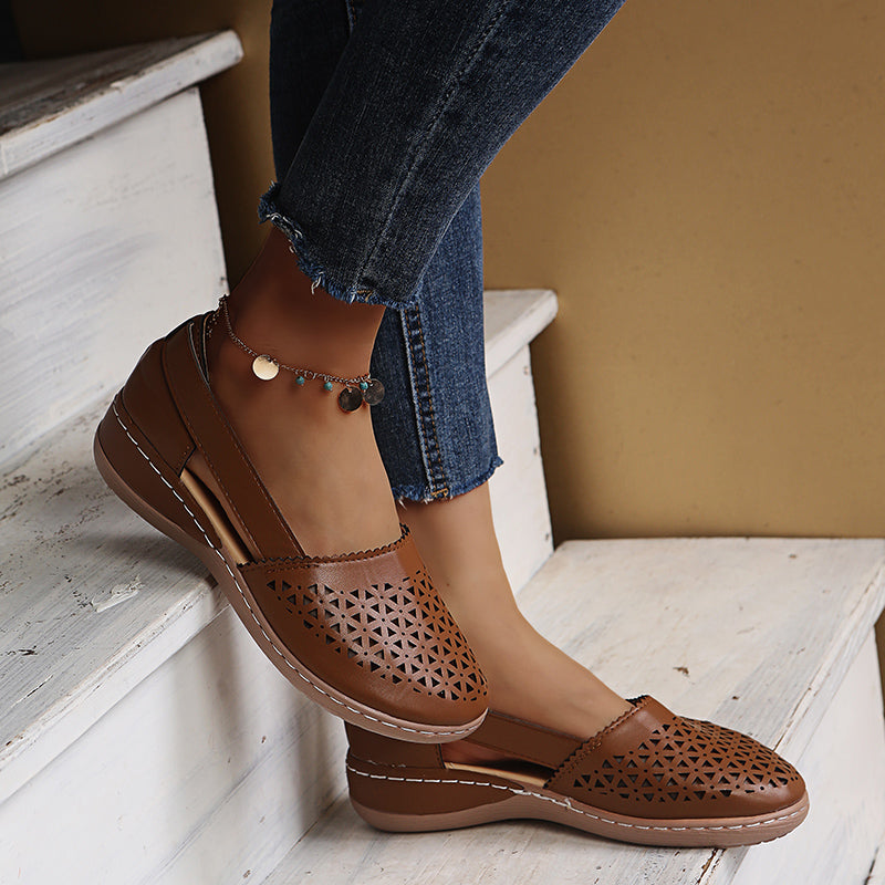 Zomerse espadrilles voor dames