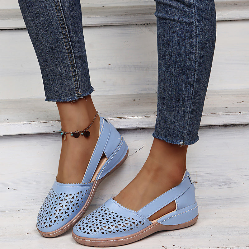 Zomerse espadrilles voor dames