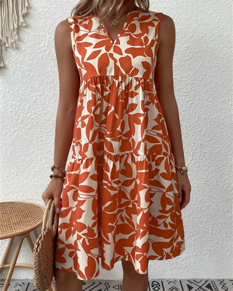 Zomerse midi-jurk voor dames Magnolia