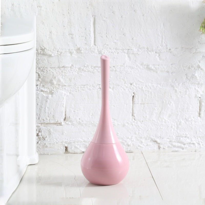Zwart-gouden vrijstaande toiletborstelset van ABS en roestvrij staal - 40x12 cm